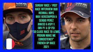 DUO REDBULL BOYS FIRST TIME DOMINATED FRENCH GP 1-3 PODIUM AT SAME TIME MAX & PEREZ
