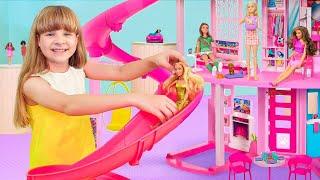 Diana's Barbie Adventure: DreamHouse Challenges and Fashion Fun!