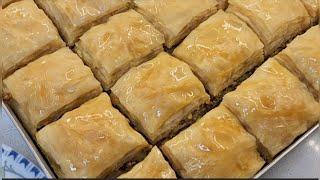 ️30 TANE BEZEYLE TAM 60 KAT ÇITIR ÇITIR İNCECİK AÇILAN BAKLAVA TARİFİ️KOLAY BAKLAVA TARİFİ ️