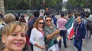 AMLO Y CLAUDIA LLEGAN A CHAPULTEPEC