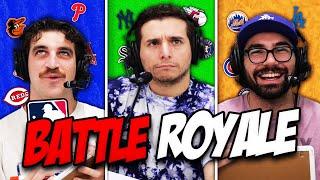 We played MLB Trivia BATTLE ROYALE (hard)