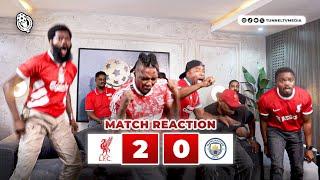 Liverpool 2-0 Manchester City | Full Fan Goal celebrations | Gakpo Salah