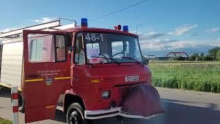 Feuerwehr-Hilfskonvoi für die Ukraine mit einem Fahrzeug aus dem Landkreis Rosenheim