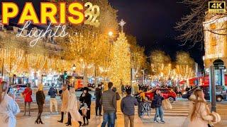 Paris, France  - 4K PARIS Christmas Lights 2024 24, 25 November | Paris Walk  With Captions