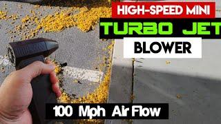 Turbo Jet Air Blower Rechargeable and Powerful Blasting Portable fan