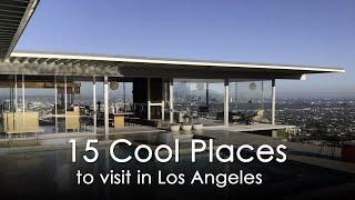 15 Cool Places / Architecture to Visit in Los Angeles