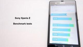 Sony xperia z benchmark tests