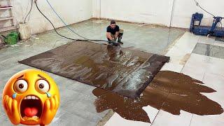 Cleaning The Most POWERFUL and EXPENSIVE Carpet Ever!