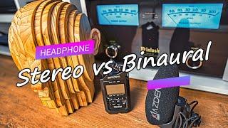 Stereo vs Binaural - Speaker Recording Comparison | Soundman Dummy Head Test