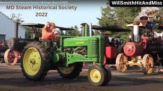 Antique Tractors Showcase at Maryland Steam Show 2022