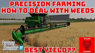 HOW TO DEAL WITH WEEDS | BEST YIELD | PRECISION FARMING