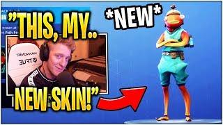 TFUE Reacts to *NEW* "FISHSTICK" Skin & Says it's His NEW SKIN!