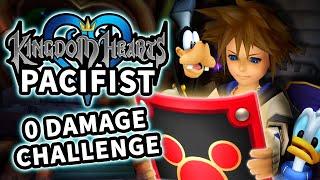 Can You Beat Kingdom Hearts WITHOUT DOING DAMAGE? Pacifist Challenge Run for Kingdom Hearts