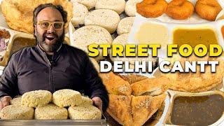 Mohalla Aapka DELHI CANTT | Chole Bhature, Sambar Vada, Aggarwal Lassi , Milkos Milk Cake