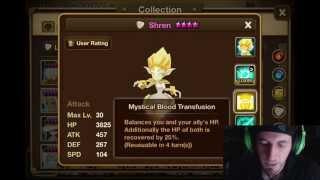 SUMMONERS WAR : High Elemental Review - Fire Water Wind Light Dark and Strawberry Flavors