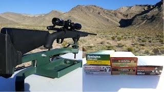 Remington783 - Testing accuracy of commercial ammo plus clay pigeon destruction