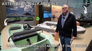 ASTenders Carbon Fibre Dinghy Walk Around | Boot Dusseldorf 2024