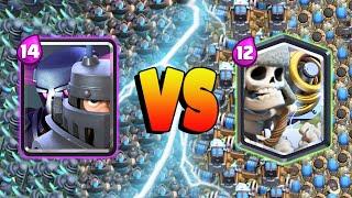 PEKKA + MEGA KNIGHT  SPARKY + GIANT SKELETON