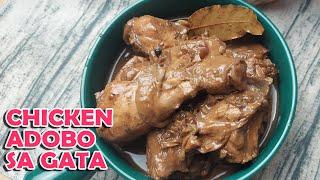 Chicken Adobo sa Gata | Creamy Chicken Adobo | Hungry Mom Cooking