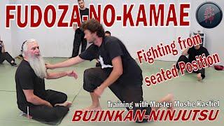 Fudoza - Fighting from Seated Position - Bujinkan-Ninjutsu with Moshe Kastiel