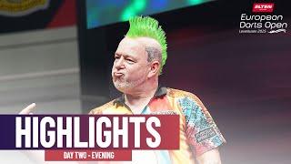 MAKING HISTORY!  | Day Two Evening Highlights | 2025 European Darts Open