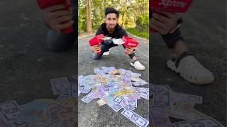 Two Supreme Money Gun Unboxing and Testing  #moneygun