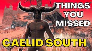 The Top Things You Missed In SOUTHERN CAELID! [probably] - Elden Ring Tutorial/Guide/Walkthrough