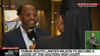 Human rights lawyer Wilson recommended as a judge for the Gauteng Division of the High Court