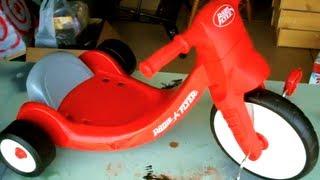 HOW TO ASSEMBLE RADIO FLYER BIG WHEEL KIDS TRICYCLE TOY PEDAL TRIKE