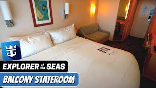 Explorer of the Seas | Balcony Stateroom Tour & Review 4K Royal Caribbean