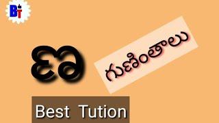 Ana guninthalu letters in telugu ణ | how to write Na guninthalu from telugu ణ by Best Tution