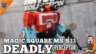 Magic Square MS-B33 Deadly Review | Legends scale Transformers Perceptor