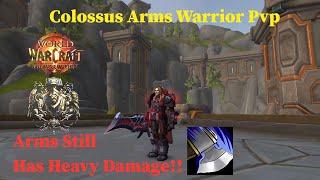 Colossus Arms Warrior - (Battlegrounds Pvp Highlights #8) - Wow The War Within 11.0.2