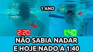 NATAÇÃO - FIZ ESSAS 5 COISAS E MEU PACE CAIU MAIS DE 40 SEGUNDOS EM MENOS DE 12 MESES! Triathlon