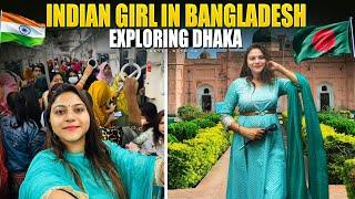 Indian girl in Dhaka  Dhaka metro  Dhakeshwari TempleOne & only Hindu Mandir