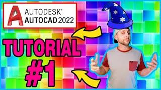 Intro. to AutoCAD 2020 - Tutorial #1 - 3 Coordinate Systems