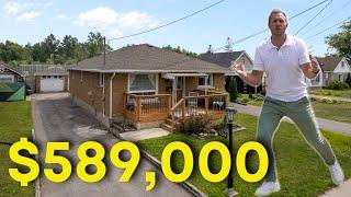 Inside a $599,000 detached single-family HOME in Welland's South End!  Real Estate 2022