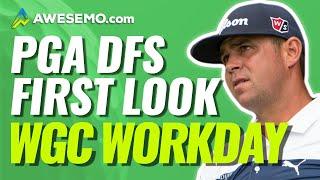 PGA DFS PICKS WGC WORKDAY DAILY FANTASY GOLF STRATEGY DRAFTKINGS & FANDUEL 2/22