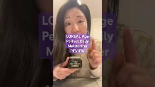 LOREAL Age Perfect Moisturizer REVIEW • YouTube #Shorts