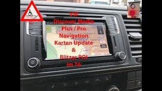 VW T6 Discover Media Plus Pro Navigation Radio Navi Karten update Blitzer Radarwarner Radar POI