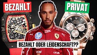 Paid love or real passion? F1 stars and their luxury watches