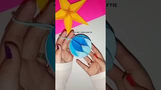 Diy paper honeycomb ball | how to make honeycomb ball | paper ball #shorts #ytshorts #hibacraftie