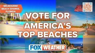 Vote For America's Top Beaches | Melbourne Beach Shores | FOX35 Jayme King