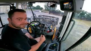 Cabview | JCB 457s AGRI  | BIGGEST JCB Radlader | Silowalzen | Maisernte 2024