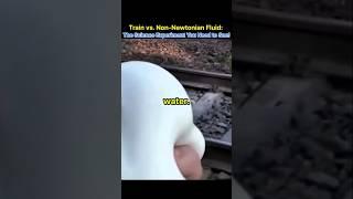 Train vs. Non-Newtonian Fluid: The Science Experiment You Need to See!