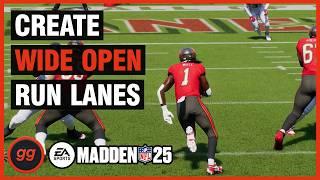 Use The BEST RUN PLAYS in Madden 25 to Pick Up EASY Rushing Yards