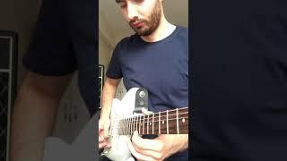 Duman Kolay Değildir Solo Gitar Cover (batuhan mutlugil)