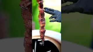 Шашлык из отруба "Пиканья" в дровяном тандыре Grillvett Tandoori #еда #grill #food