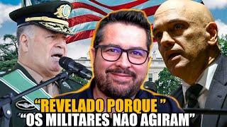 BOMBA! REVELADO MOTIVO DE MILITARES NÃO TEREM AGIDOS, NEM OS AMERICANOS IMAGINAVAM