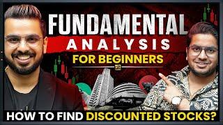 Fundamental Analysis | Share Market for Beginners | How to Find Discounted Stocks for Investment?